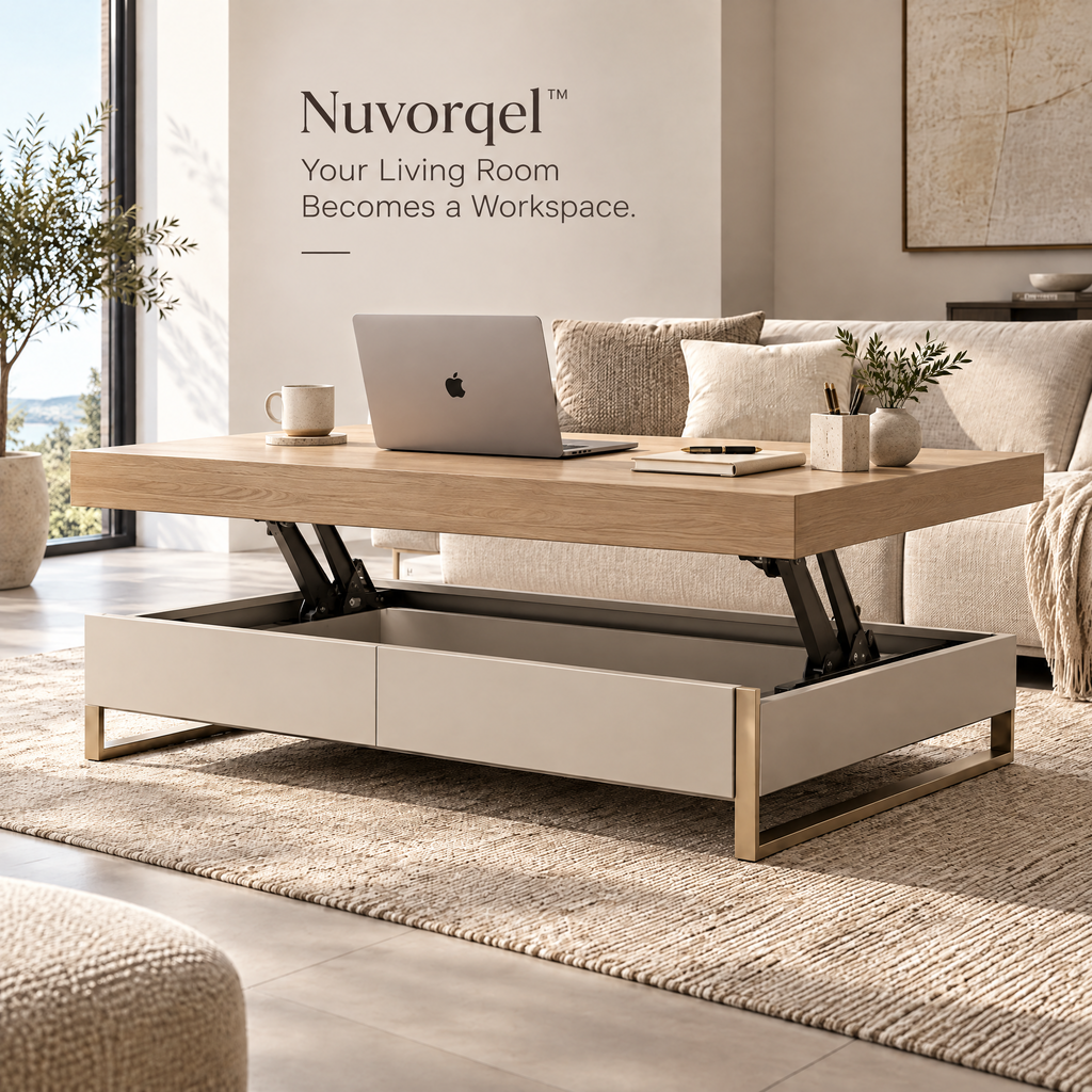 Nuvorqel™ LiftArc Living Table