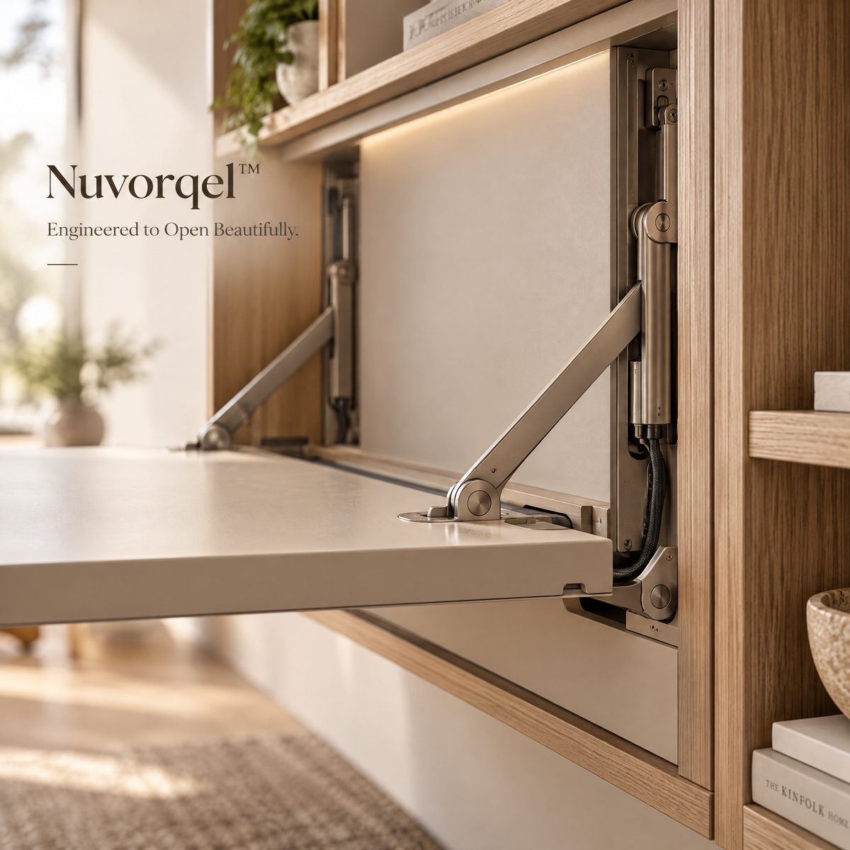 Nuvorqel™ ShelfDrop Work Panel