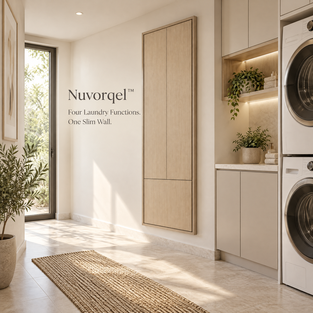 Nuvorqel™ LaundryFold Utility Wall