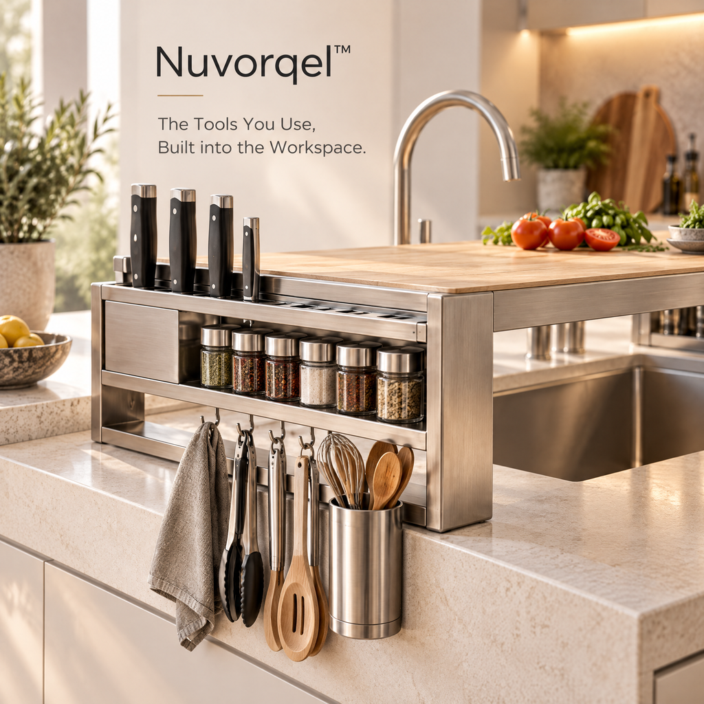 Nuvorqel™ KitchenBridge Counter System