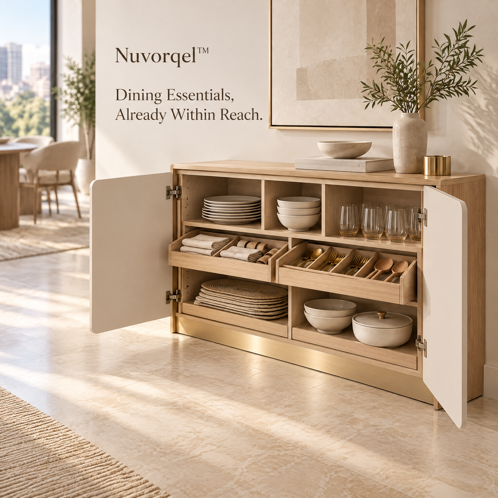 Nuvorqel™ WallFold Dining Console