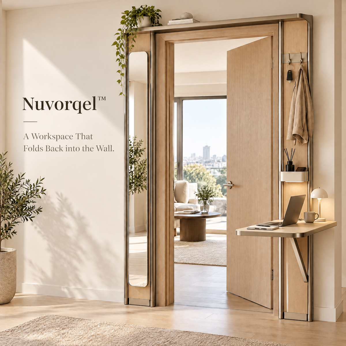 Nuvorqel™ DoorFrame Living Rail