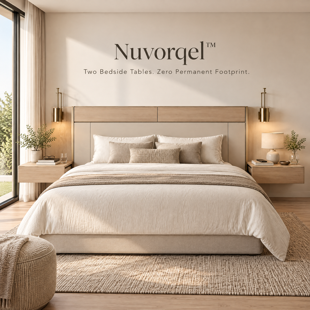 Nuvorqel™ BedRail Headboard System