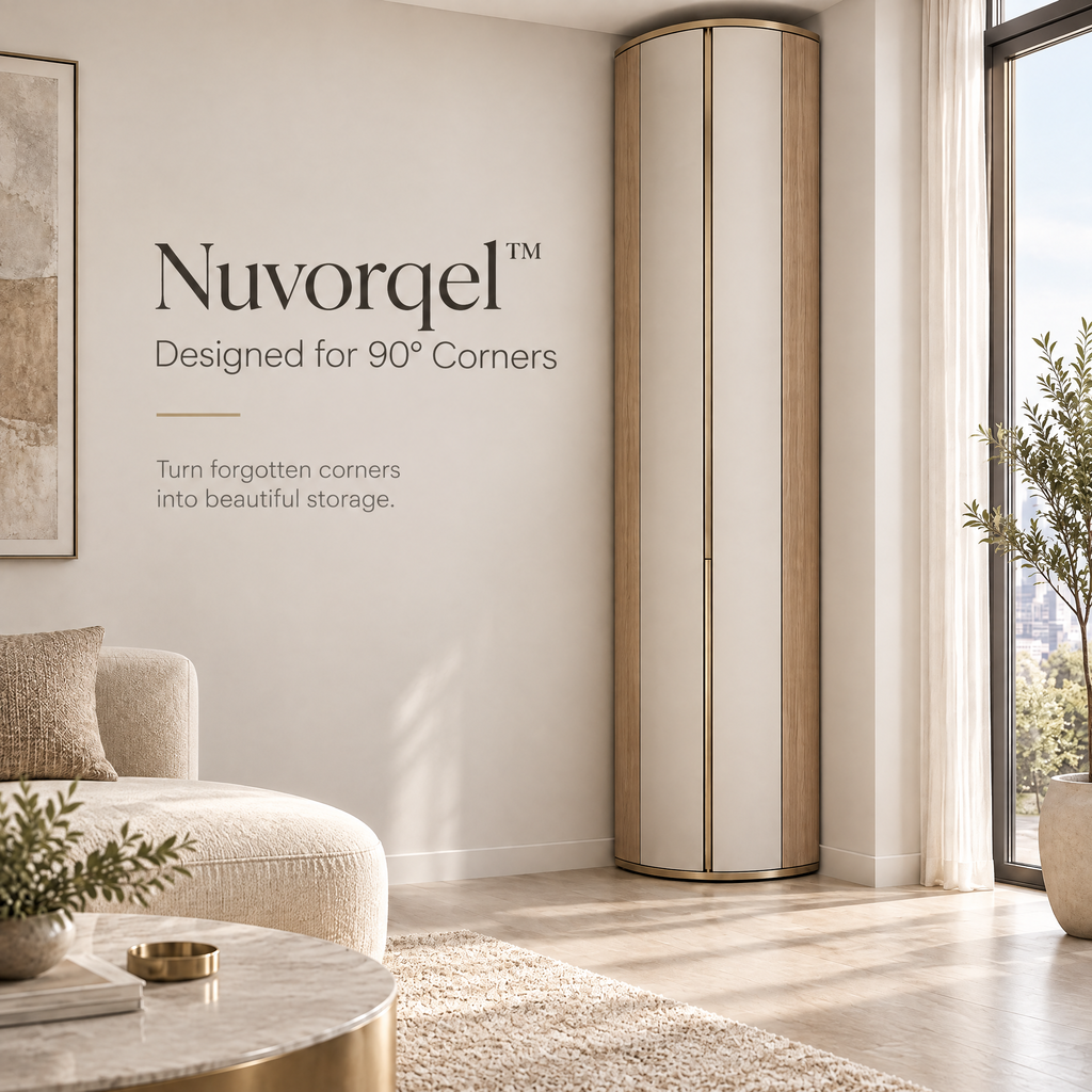Nuvorqel™ CornerOrbit Storage Tower