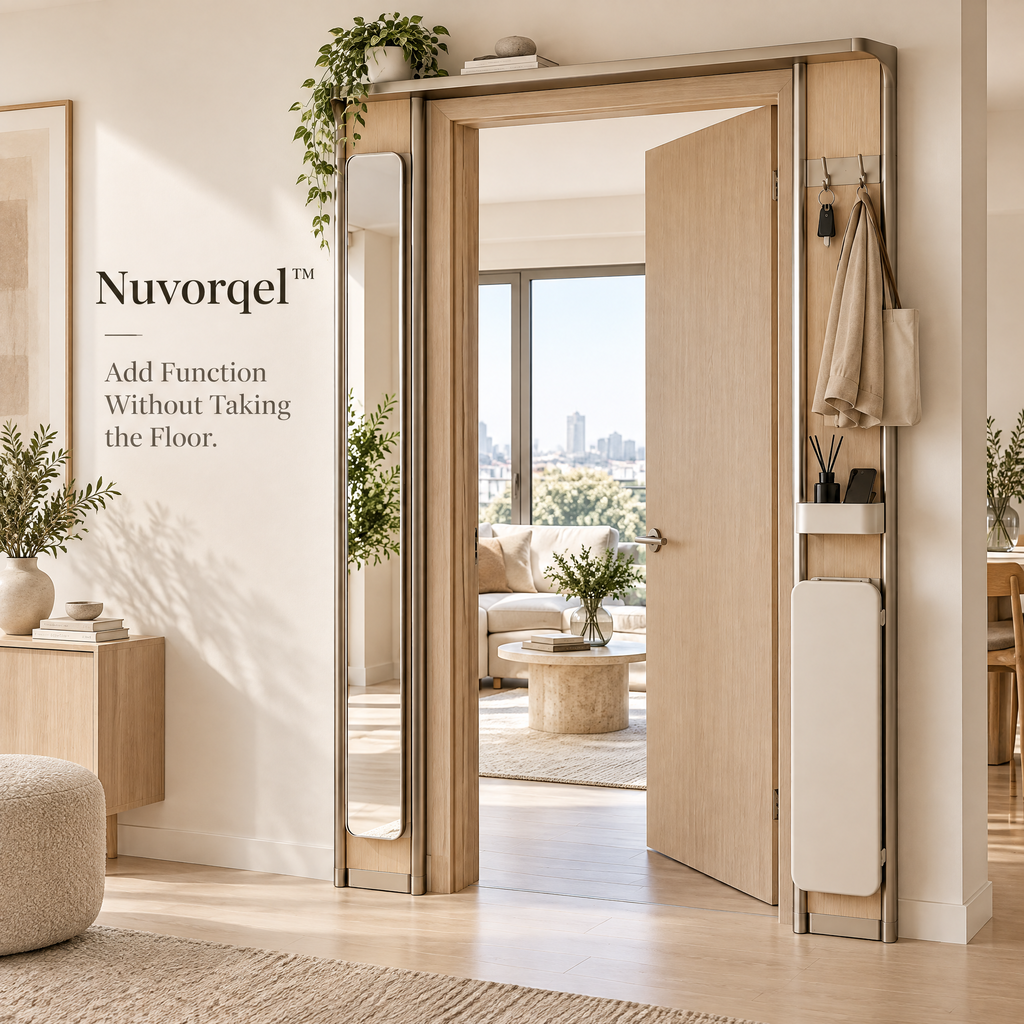 Nuvorqel™ DoorFrame Living Rail
