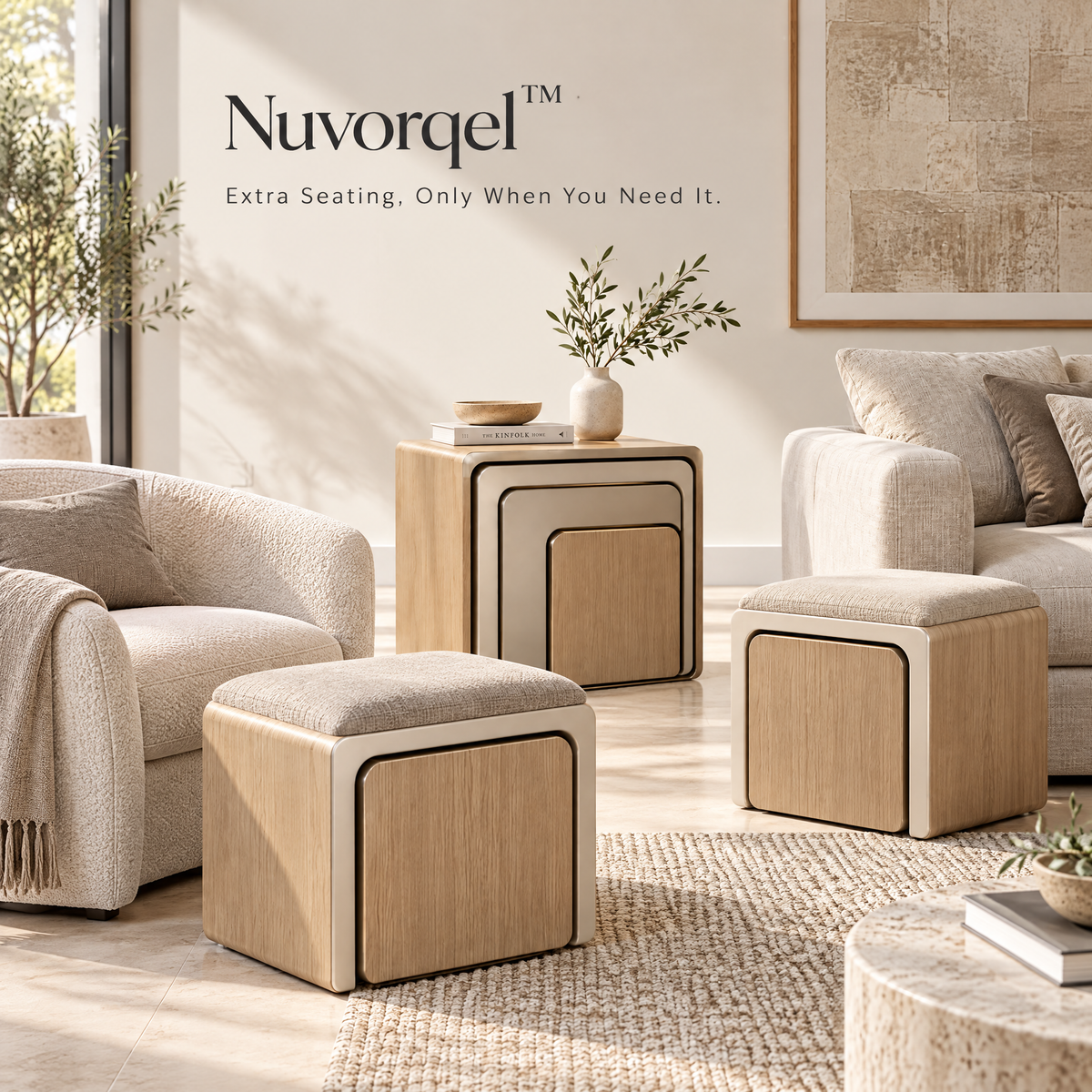 Nuvorqel™ NestBlock Living Set