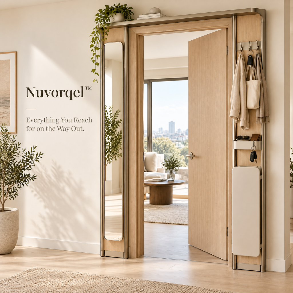 Nuvorqel™ DoorFrame Living Rail