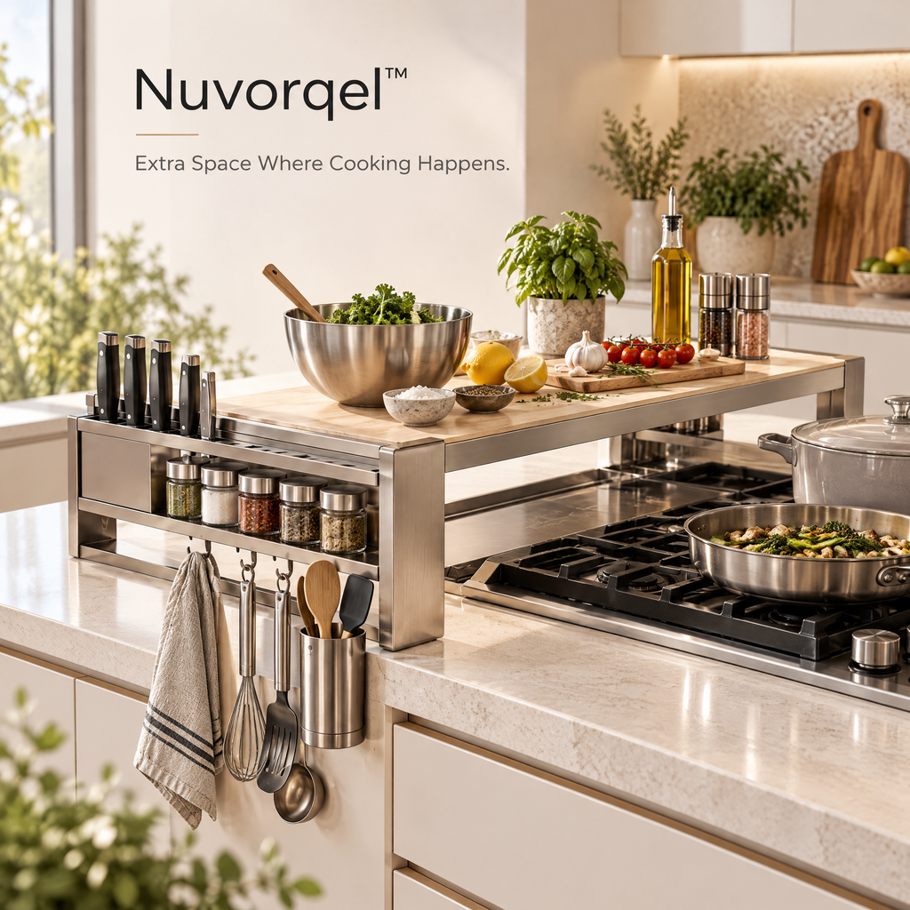 Nuvorqel™ KitchenBridge Counter System