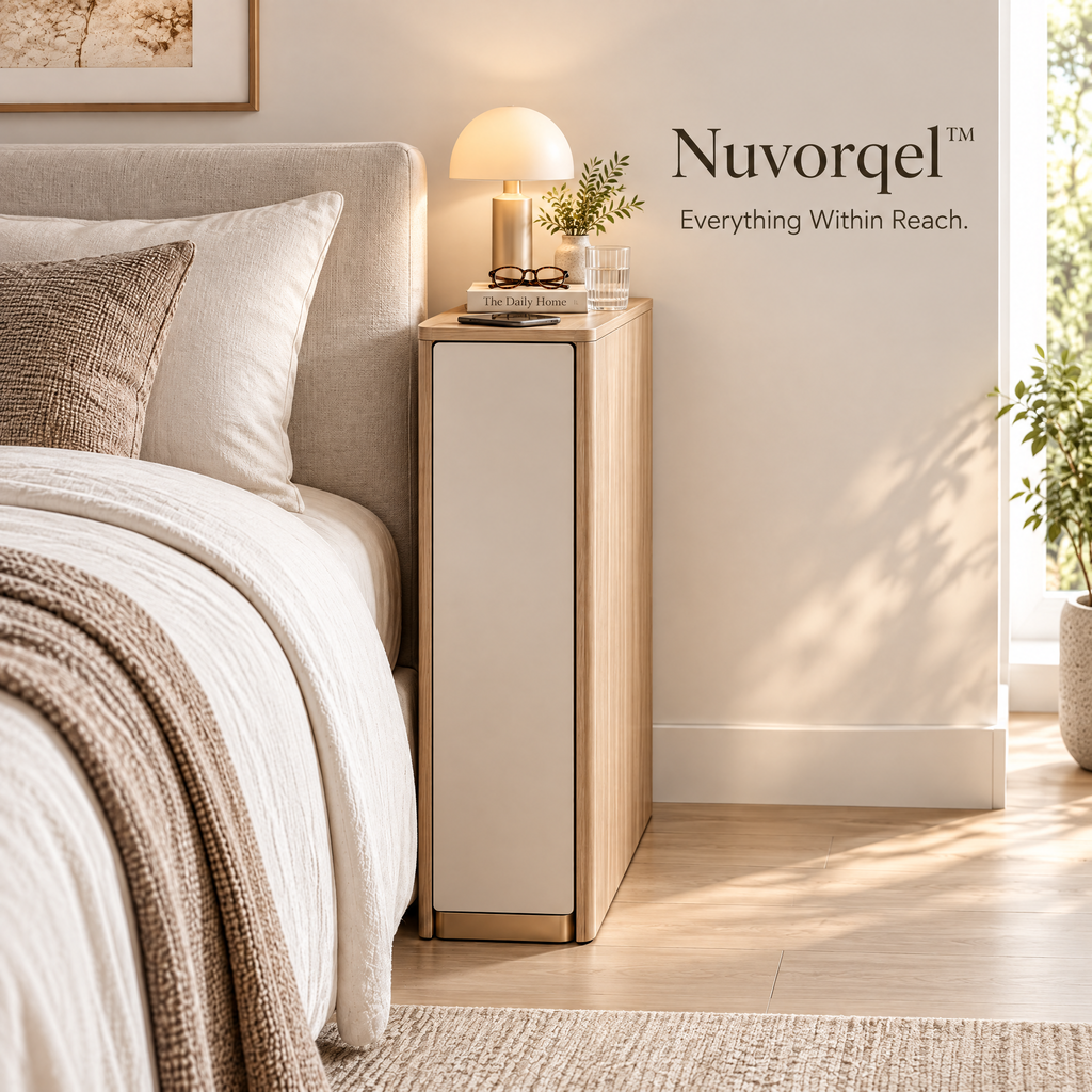 Nuvorqel™ SlideNest Bedside Cabinet