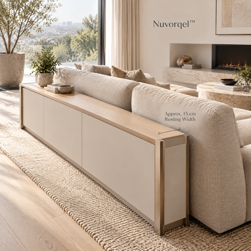 Nuvorqel™ SofaRail Work Console