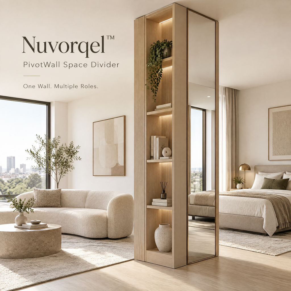 Nuvorqel™ PivotWall Space Divider