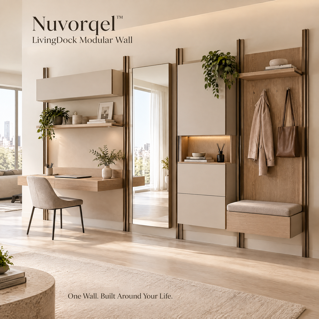 Nuvorqel™ LivingDock Modular Wall