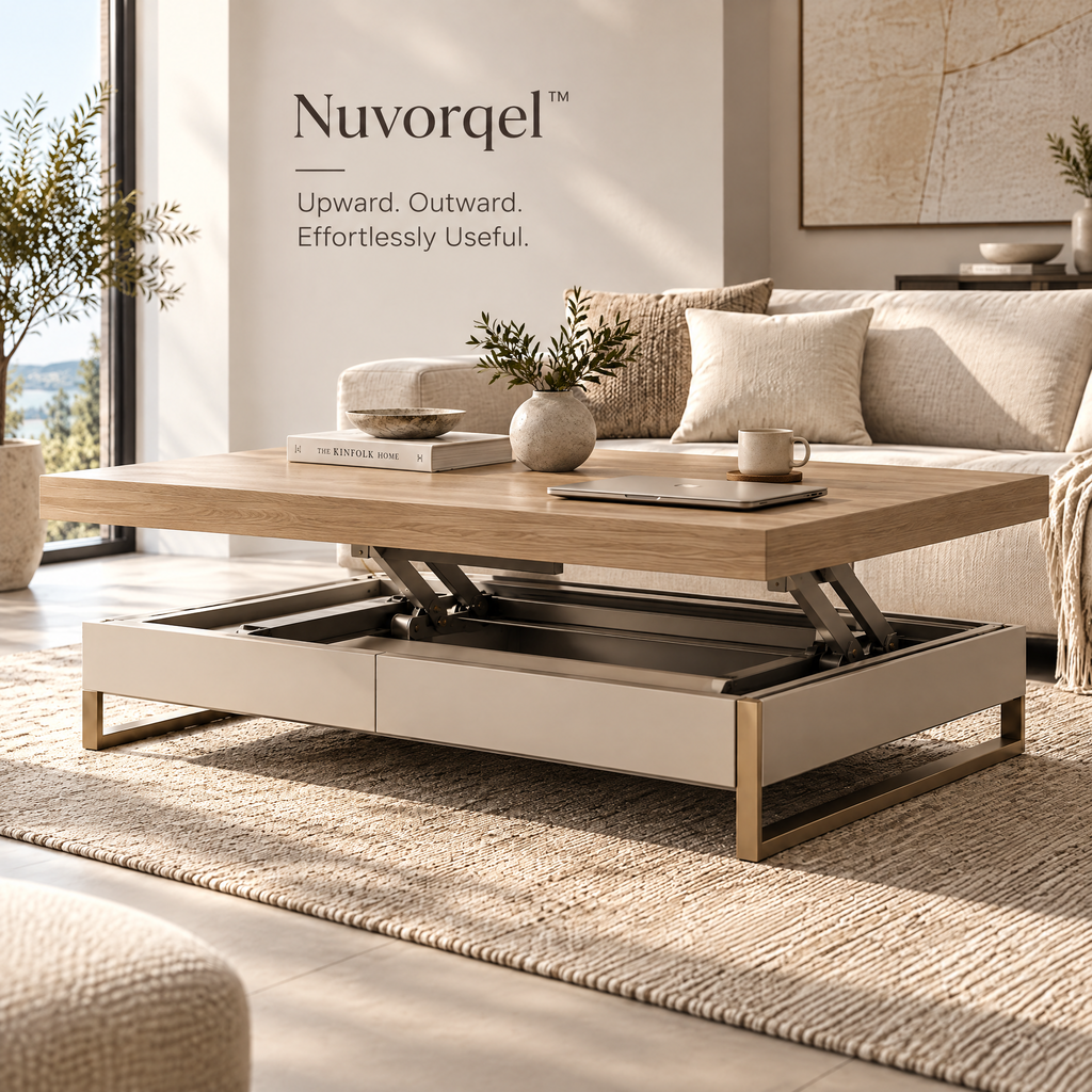 Nuvorqel™ LiftArc Living Table