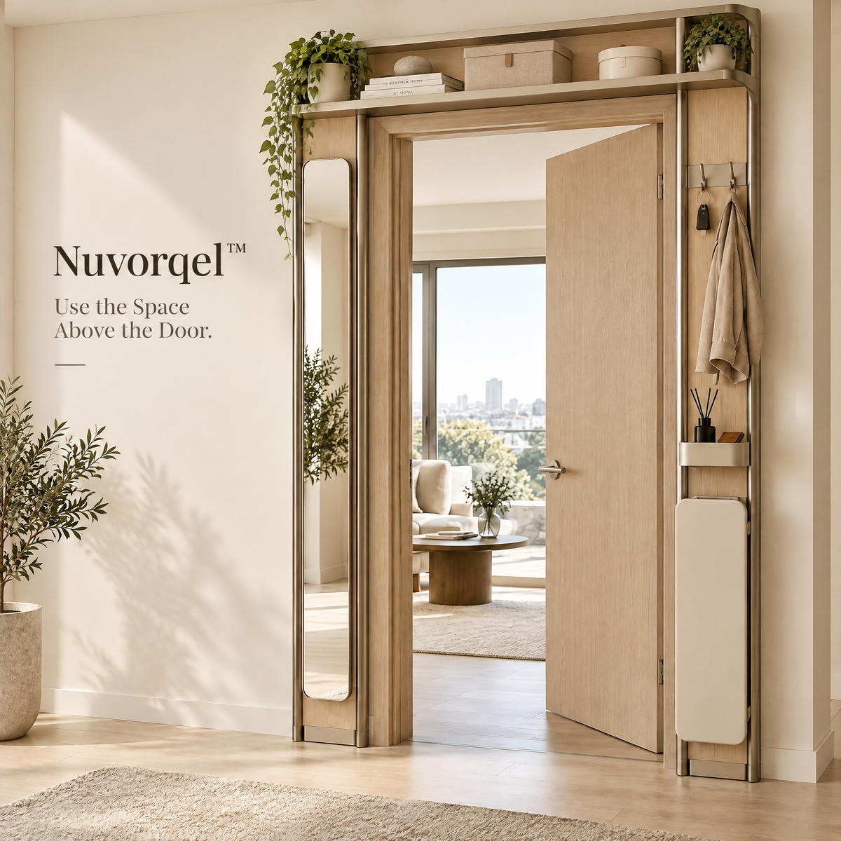 Nuvorqel™ DoorFrame Living Rail