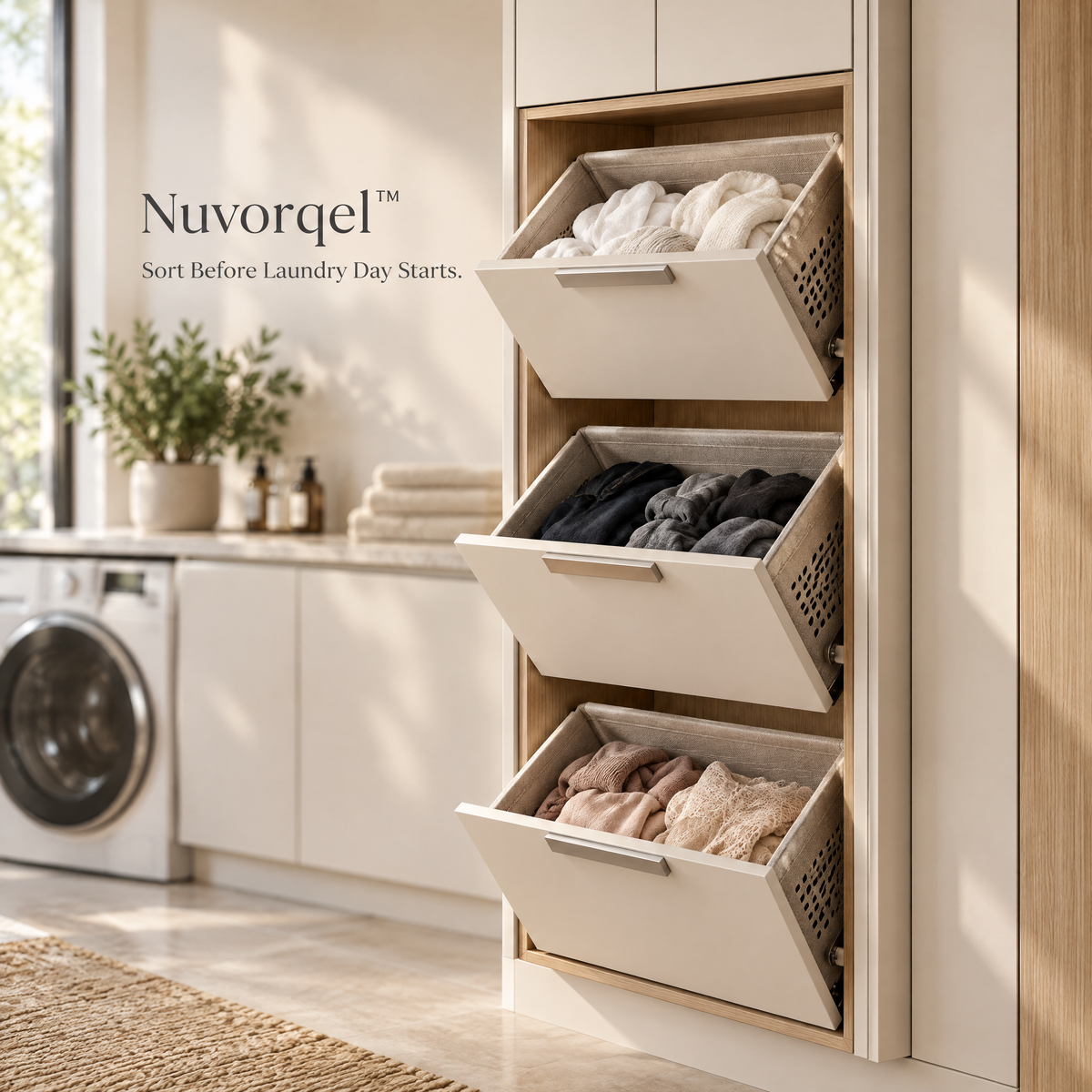 Nuvorqel™ LaundryFold Utility Wall
