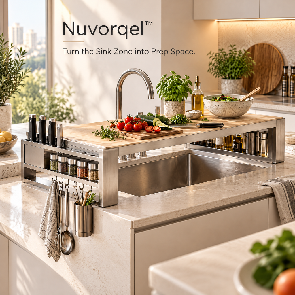 Nuvorqel™ KitchenBridge Counter System