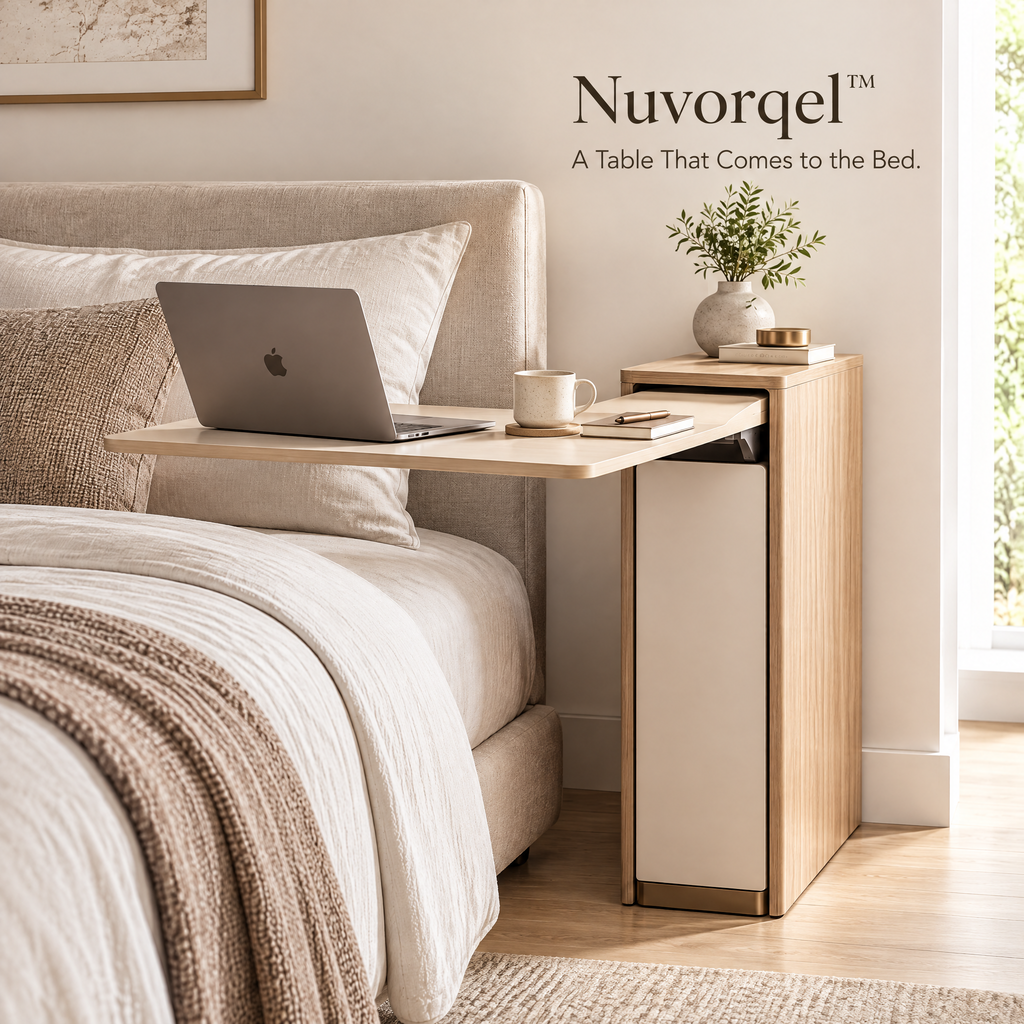 Nuvorqel™ SlideNest Bedside Cabinet