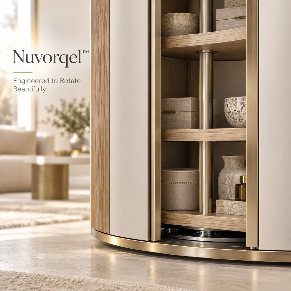 Nuvorqel™ CornerOrbit Storage Tower