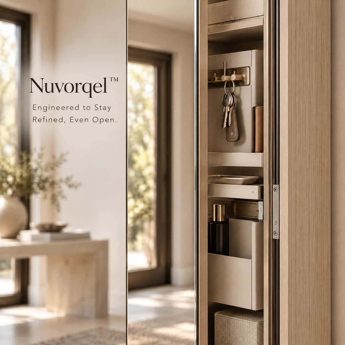 Nuvorqel™ MirrorVault Entry Column