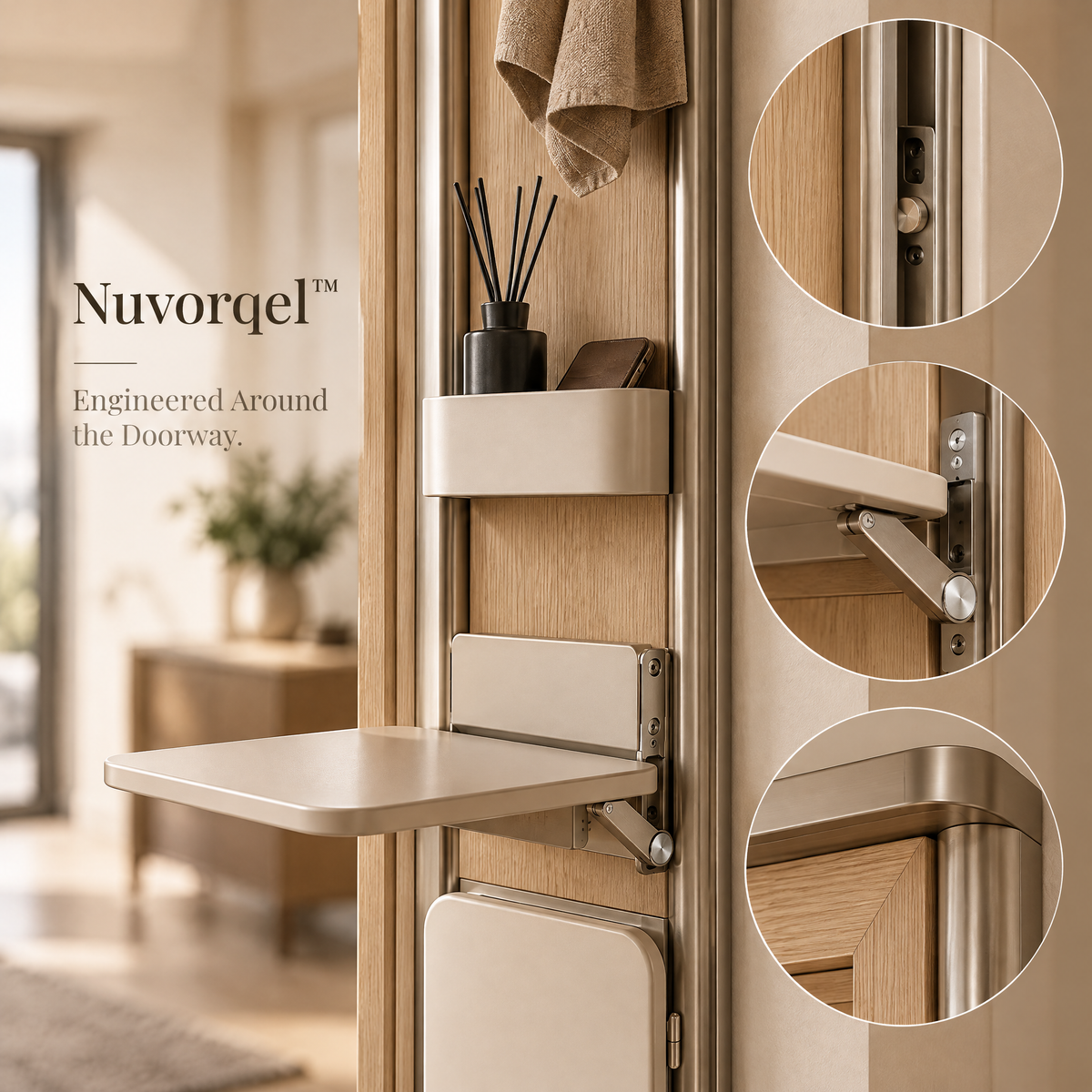 Nuvorqel™ DoorFrame Living Rail