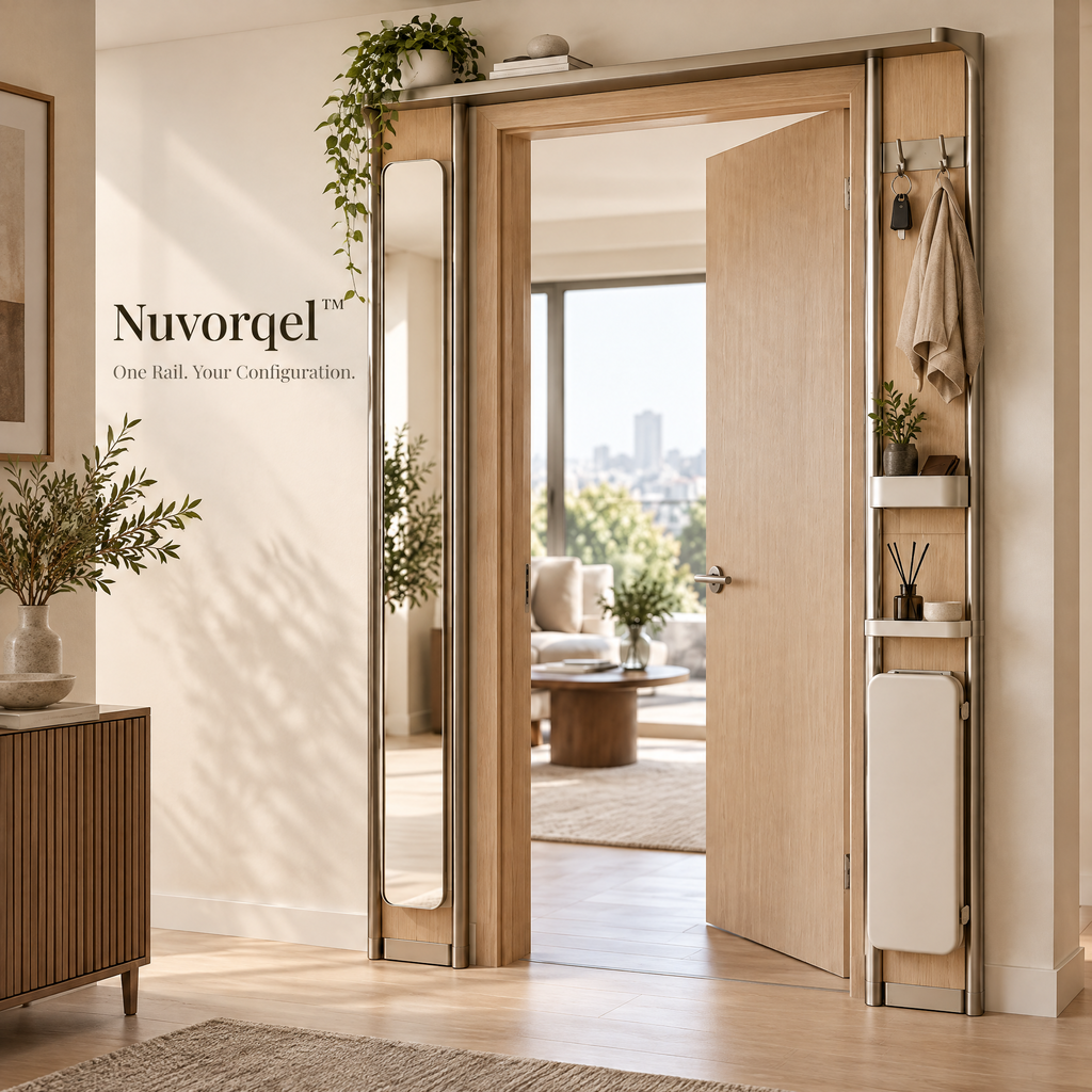 Nuvorqel™ DoorFrame Living Rail