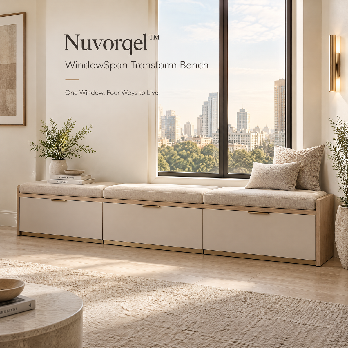 Nuvorqel™ WindowSpan Transform Bench