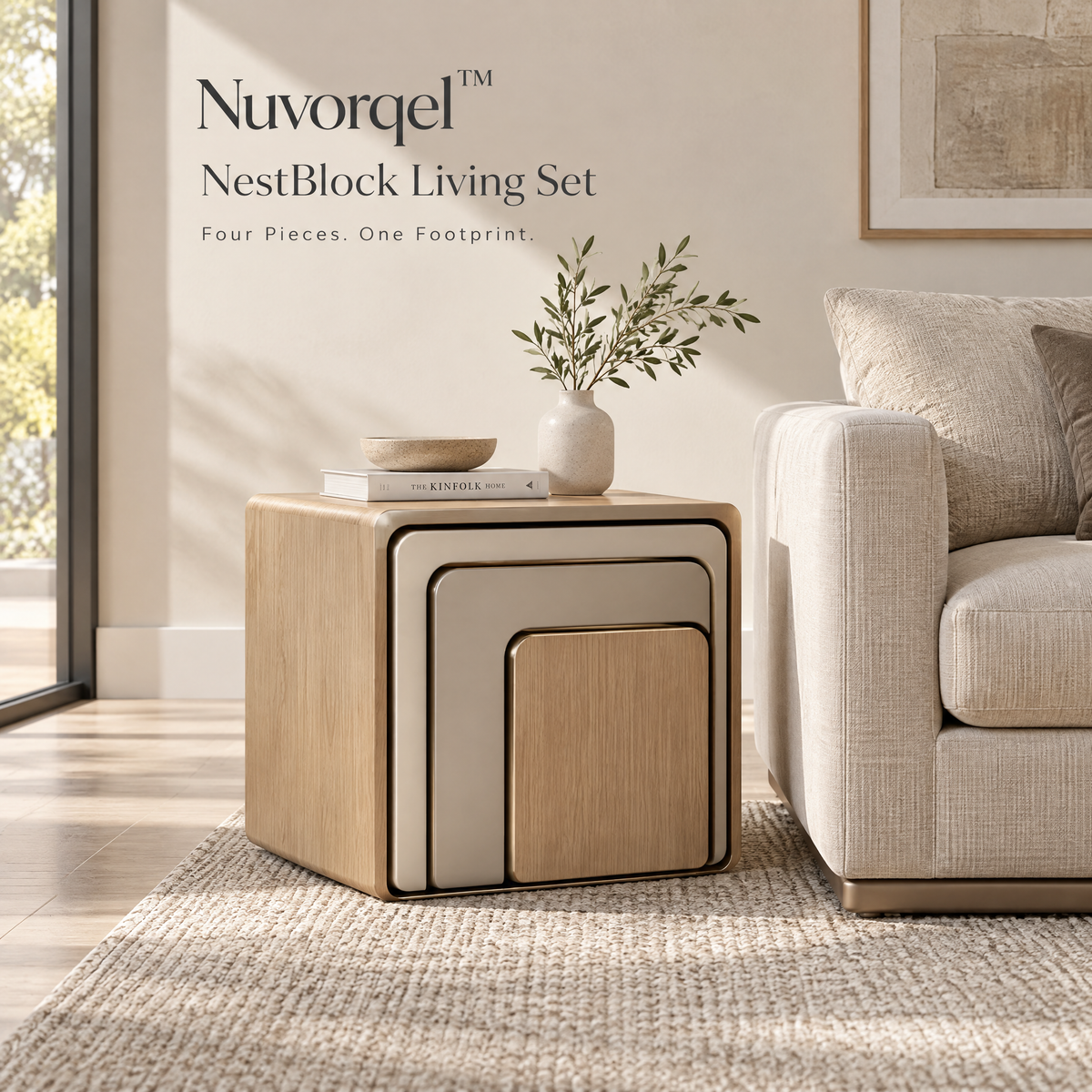 Nuvorqel™ NestBlock Living Set
