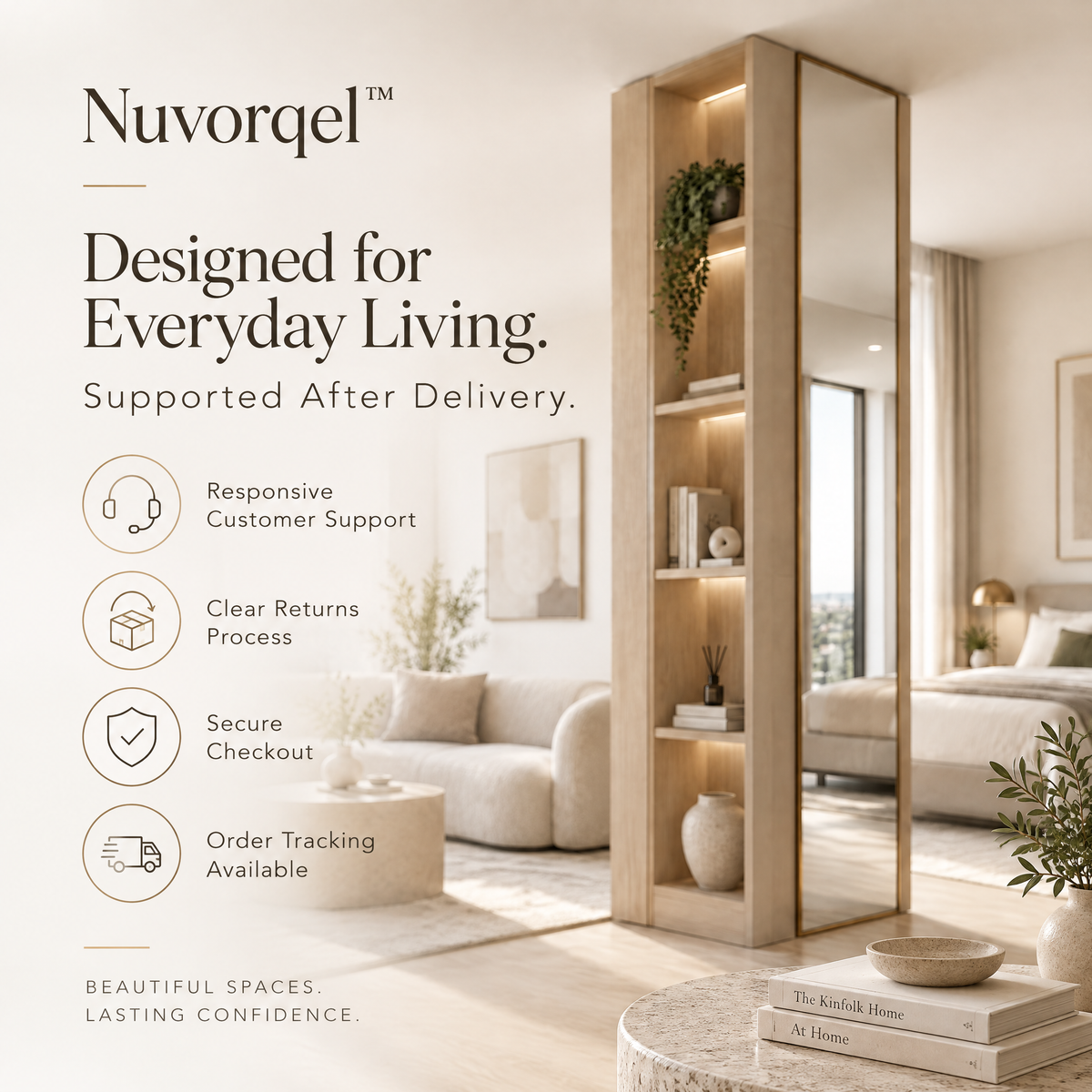Nuvorqel™ PivotWall Space Divider