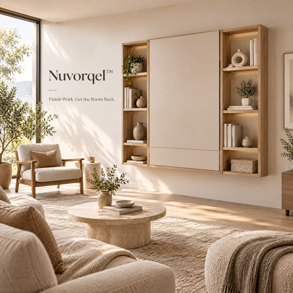 Nuvorqel™ ShelfDrop Work Panel